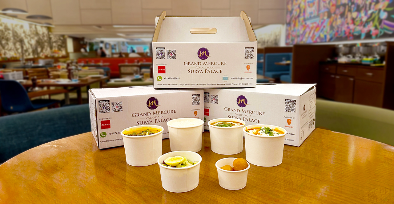 Azure Restaurant premium takeaway - Grand Mercure Vadodara Surya Palace