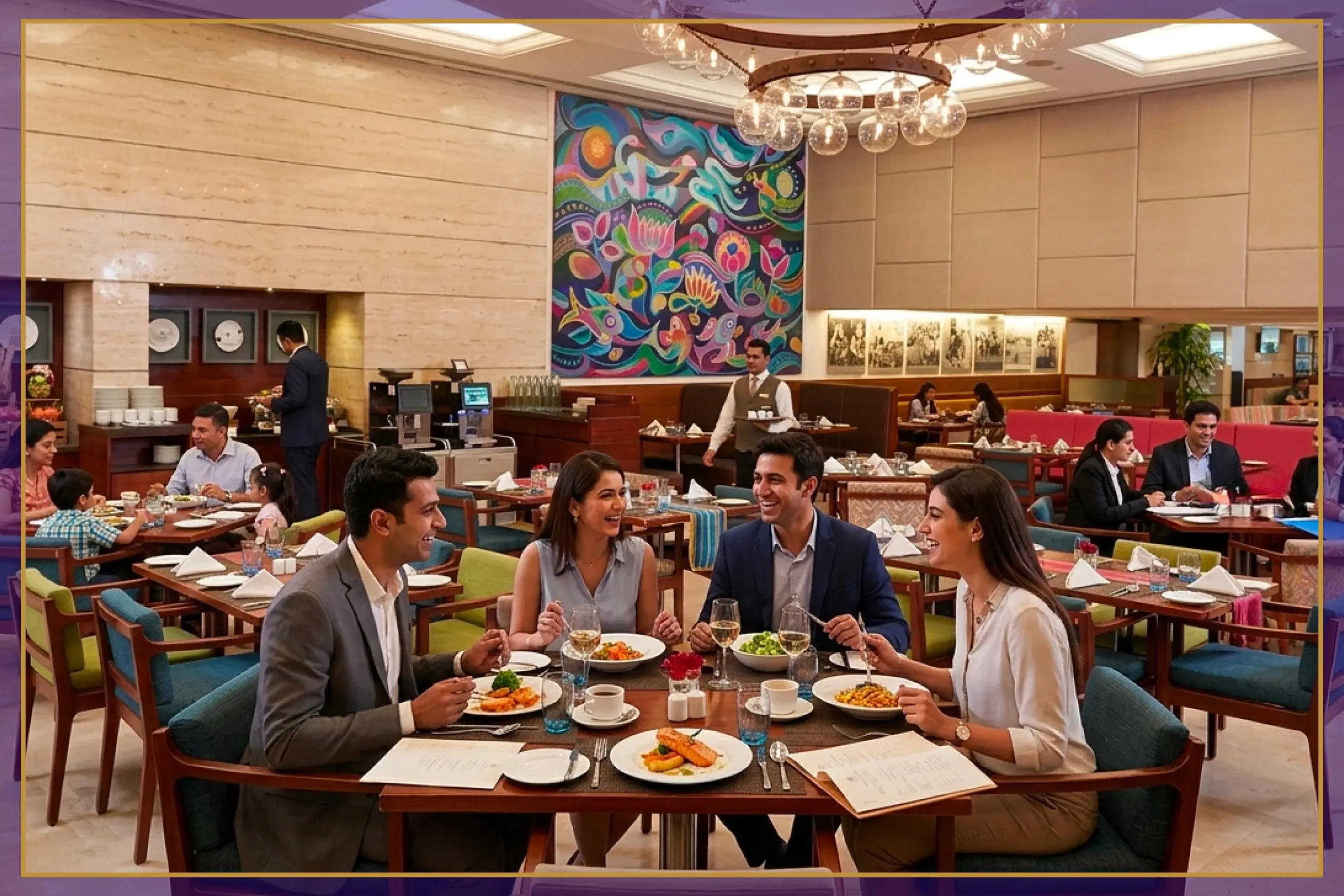 Best Restaurant For Dinner In Vadodara | Azure Restaurant