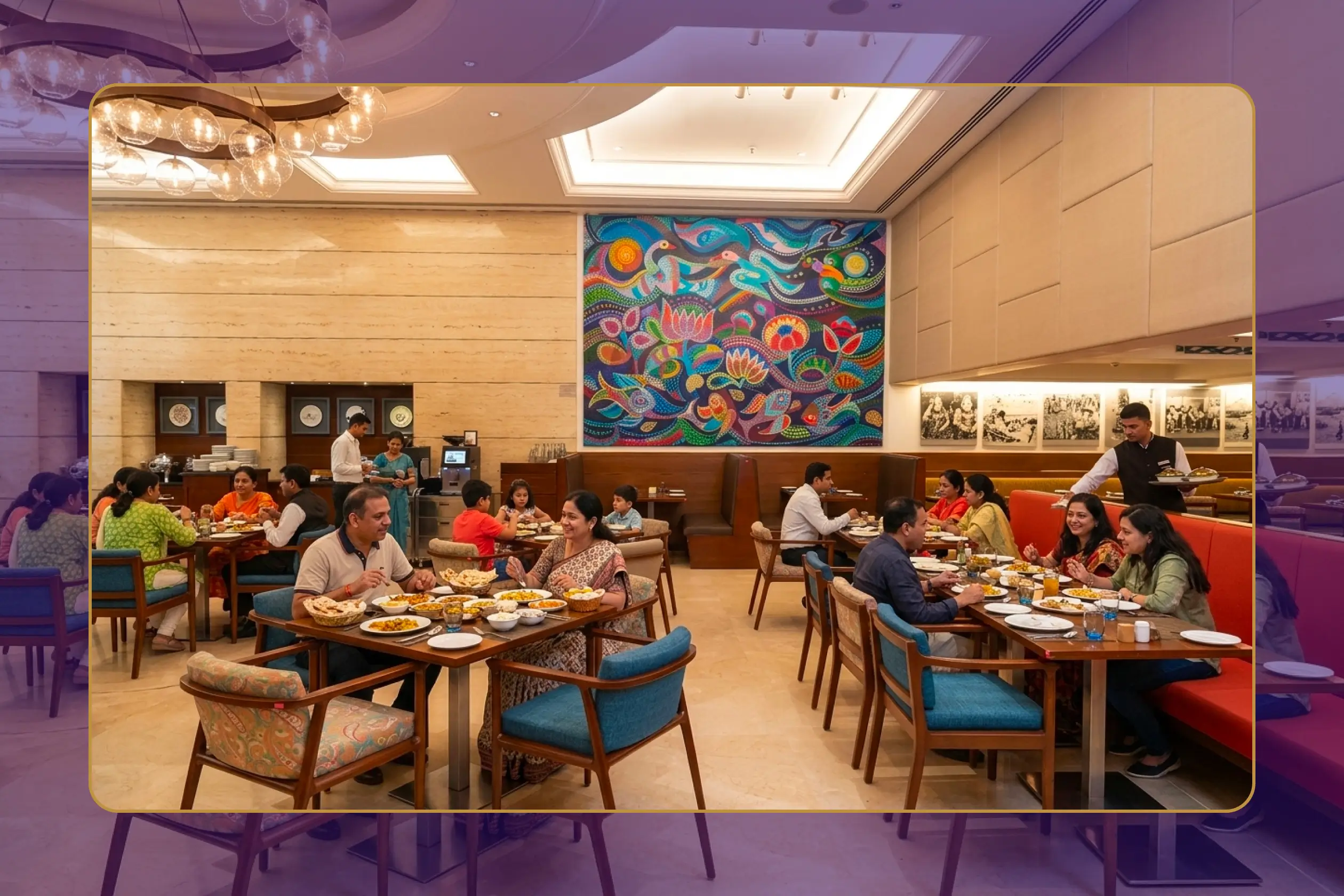 Best Restaurant For Lunch In Vadodara - Azure Restaurant