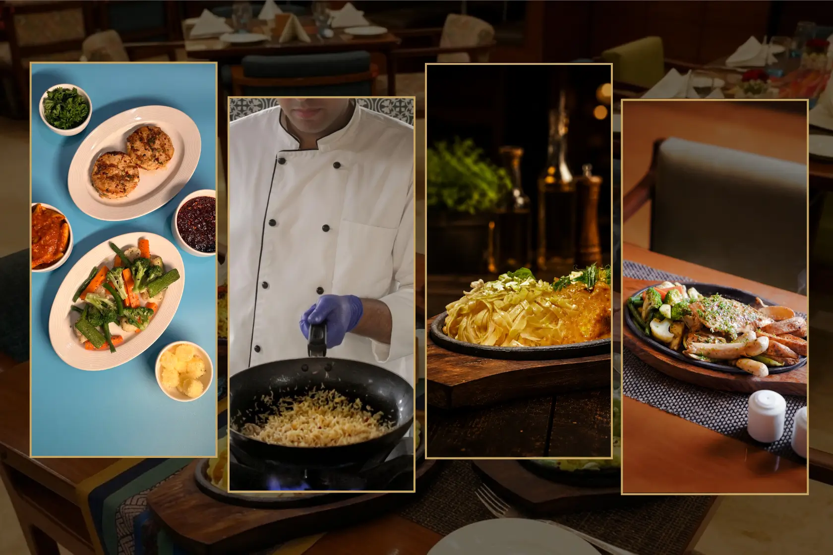 Best Restaurant for Sizzlers in Vadodara | Azure Restaurant