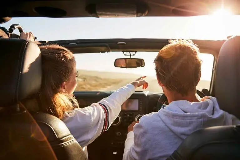 Couple Enjoying Sunset View At Pavagadh