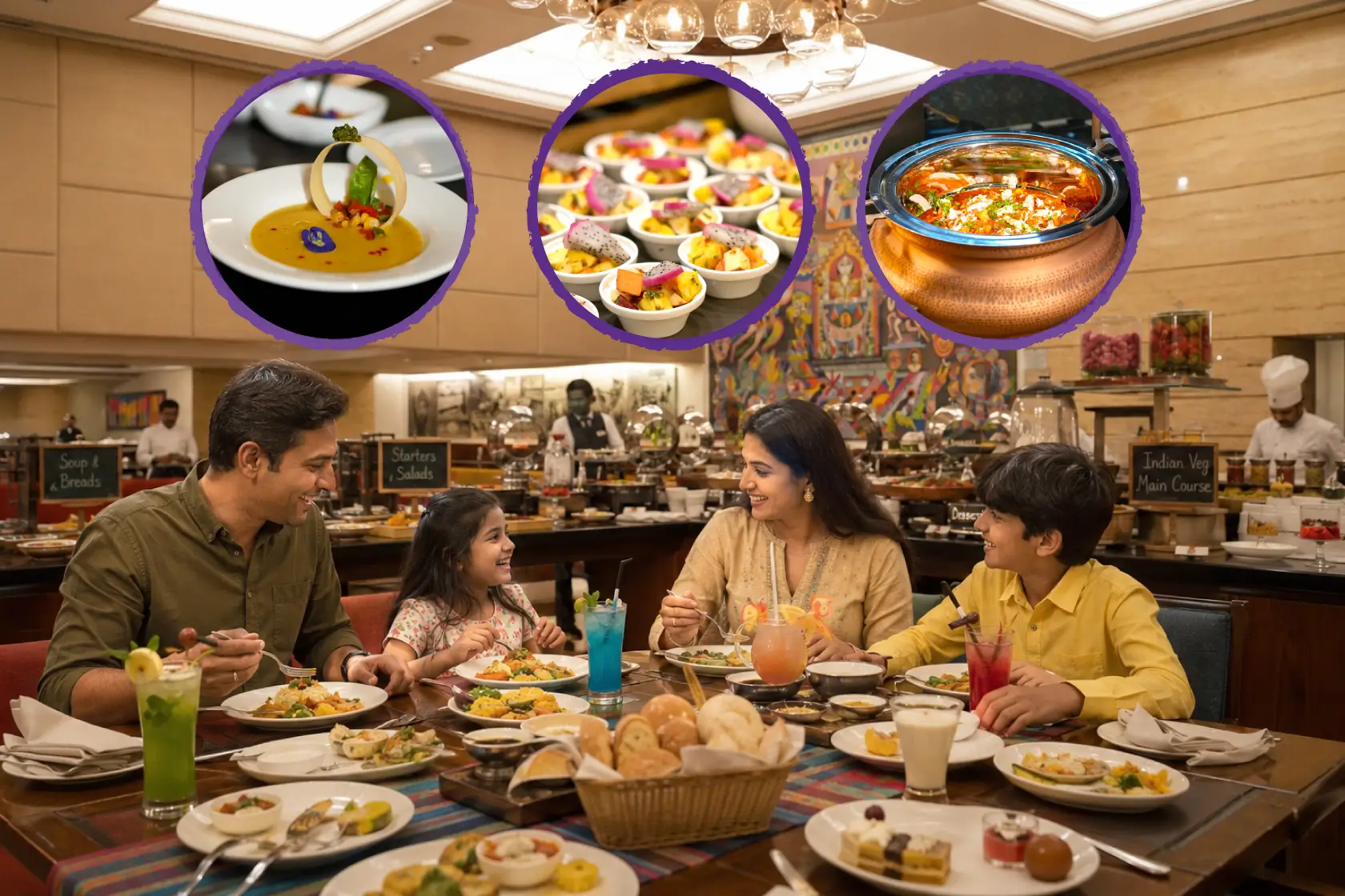 Weekend Buffet in Vadodara: The Perfect Family Outing | Azure Restaurant
