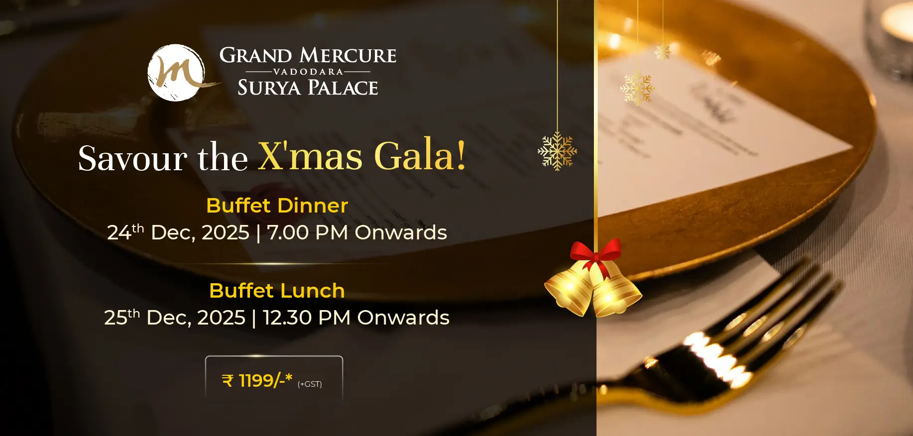 Best Christmas Buffet in Vadodara