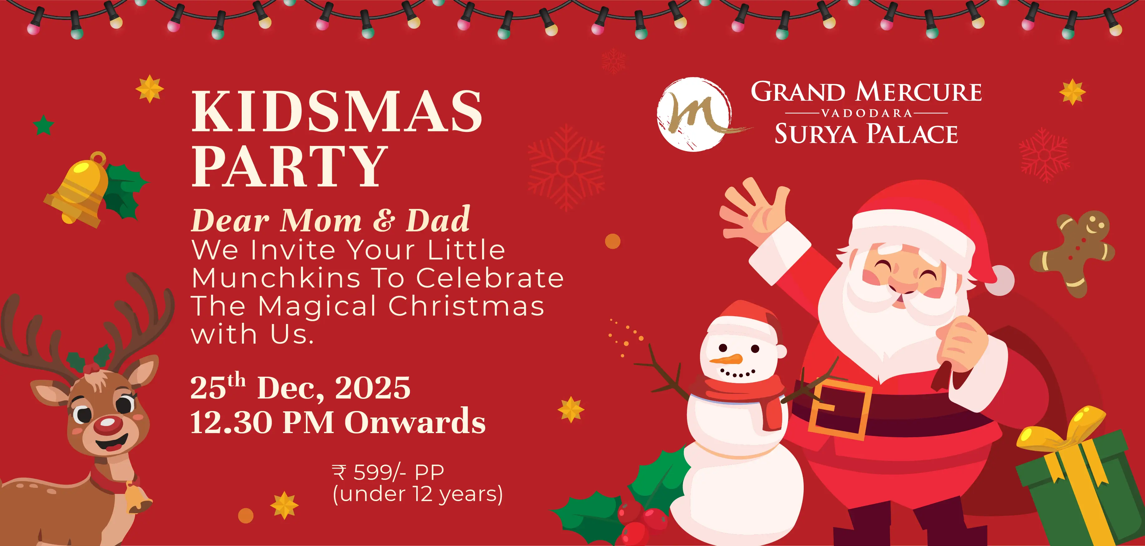 Christmas Celebration For Kids in Vadodara