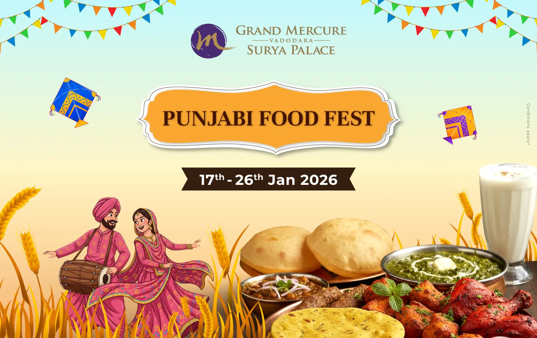 Swaad Punjab Ka - Punjabi Food Festival in Vadodara