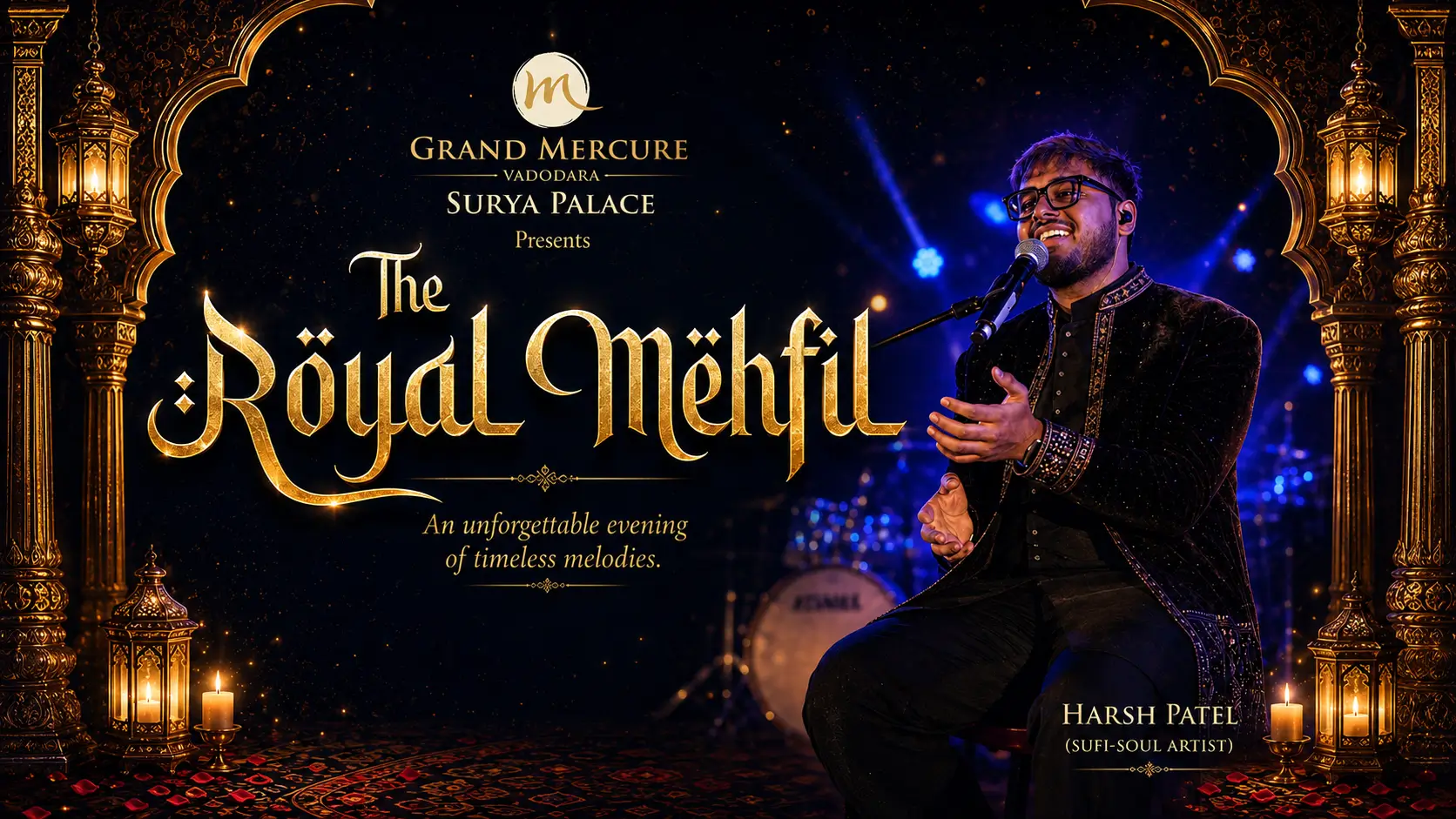 The Royal Mehfil 2026 | Sufi & Ghazal Night in Vadodara | Grand Mercure